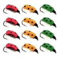 thumbnail image 2 of Señuelo de pesca Sunnimix Mosca de mariquita 12 piezas Anzuelo resistente, 2 of 8