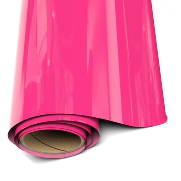 Siser EasyWeed Stretch Heat Transfer Vinyl - Passion Pink 15"x1 Yard (36" / 3 Foot) - HTV Iron On Vinyl