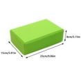 thumbnail image 3 of Yoga Block under $5! CQCYD Exercise Fitness Yoga Blocks, High Density EVA Foam Yoga Brick, Yoga Bolster Cushion for Gym Training, Pilates Exercise Block, Yoga Prop for Stretching, 3 of 9