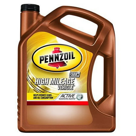 Pennzoil 10W-40 High-Mileage Vehicle Motor Oil, 5 qt