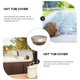 thumbnail image 4 of SHOWERORO 1Ud Cubrebañera Impermeable Beige Para Exteriores Con Tecnología Plateada, 4 of 5