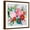Brown Frame, variant on Art.com Circular Color Palette II Art Print by Isabelle Z, White Frame Wall Art, 38" x 38"