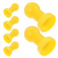 thumbnail image 1 of 6Pcs Yellow Plastic Trampoline End Caps For Trampoline Net Hook Enhancing Safety Protection During Outdoor Recreation, 1 of 4