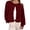 Burgundy, variant on BTFBM Cardigan Sweaters for Women Fall Long Sleeve Button Down Soft Loose Chunky Knit Outwear Cropped Winter Coats