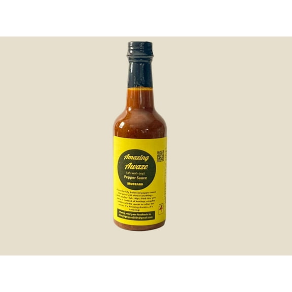 Amazing Awaze Mustard Pepper Sauce (9.0 oz)