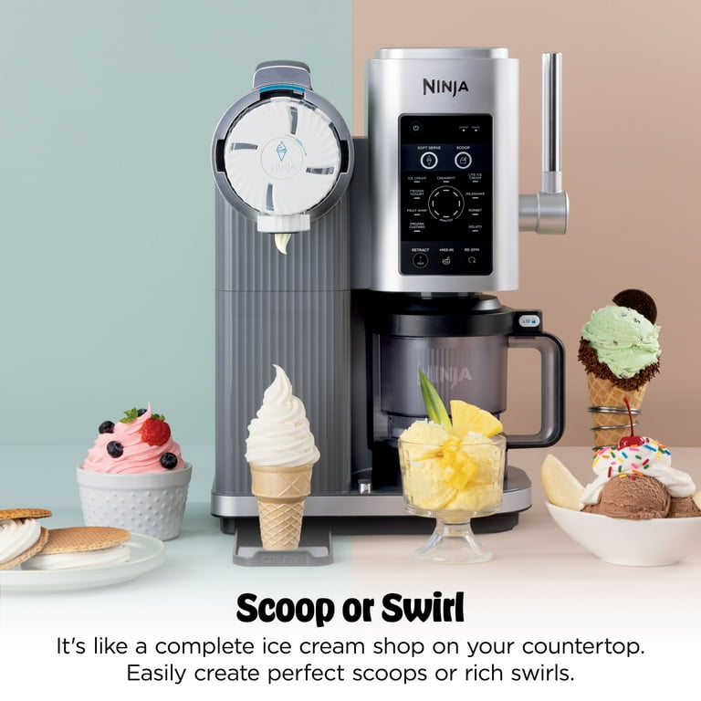Free Shipping! Ninja Soft Serve Ice Cream Maker with 13 One-Touch