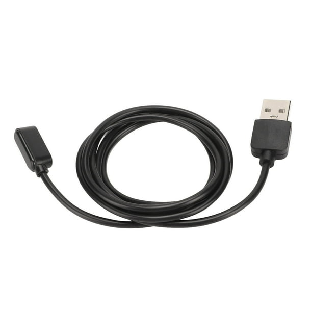 Cargador de reloj inteligente, cable de carga USB portátil para Huawei 6 7 Band 6 7 para Honor 6 ES Watch, color negro