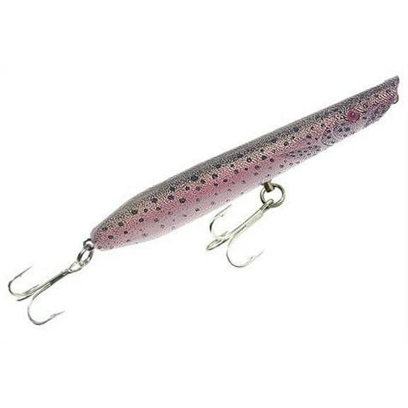 Cotton Cordell 7" Pencil Popper 2 oz Fishing Lure - Rainbow Trout