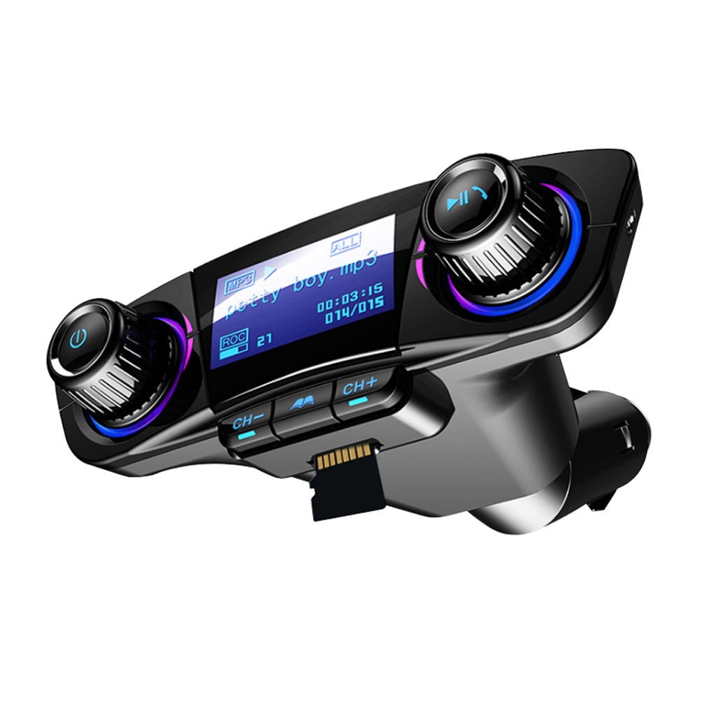 Émetteur FM Voiture Avec Chargeur USB Double - Bluetooth, Mains Libres, Pour Diffuser Ta Musique Depuis Ton Smartphone