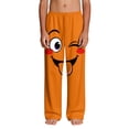 thumbnail image 4 of Kids Boys Funny Wink Face Graphic Joggers Elastic Waist Cotton Soft Sweatpants for Casual Daily Wear, 4-13Y, 4 of 9