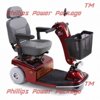 Shoprider - Sunrunner 3 - Mid-Size Scooter - 3-Wheel - Burgundy