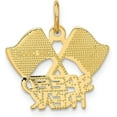 thumbnail image 3 of 14K Yellow Gold Racing Flags SPEED FREAK Charm - 20mm, 3 of 6