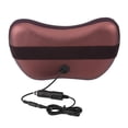 thumbnail image 4 of Qiilu Massage Pillow, 8 Rollers Massage Pillow,12V Car 8 Kneading Rollers Heating Neck Shoulder Back Massage Pillow Cushion, 4 of 8