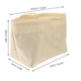 thumbnail image 2 of FESTFENDS Para Tote En Nylon Beige Con Compartimentos Para Artículos Y Compacto, 2 of 8