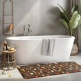 thumbnail image 2 of Colorful Mushroom Group Brown Pattern Kitchen Rug Mat,Kitchen Runner Rugs Non Skid Washable,Decorative Kitchen Floor Mats for Kitchen,Sink,Laundry,17"x47.2", 2 of 7