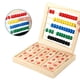 thumbnail image 4 of Bloques matemáticos de madera, bloques matemáticos de madera, tablero educativo de bloques matemáticos de madera, juguete educativo de matemáticas de madera, funcionalidad de alta precisión, 4 of 9