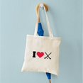 thumbnail image 4 of CafePress - I Love Field Hockey Clubs Tote Bag - Unisex Canvas Tote Bag, Beige, 1-Piece, 4 of 6