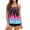 Purple, variant on VerPetridure Tankini Bathing Suits for Women High Waisted Two Piece Swimsuits Tummy Control Swimwear Loose Swim Suit with Boyshorts