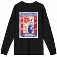 thumbnail image 3 of Peacemaker Eat Peace Vigilante Men's Black Long Sleeve Shirt-XL, 3 of 6