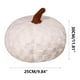 thumbnail image 3 of Almohada de calabaza rellena de lana de cordero, tamaño mediano, ideal para decorar el hogar, cómoda y elegante, adorable juguete de calabaza para decoración de temporada, suave y esponjoso para sofá, 3 of 7