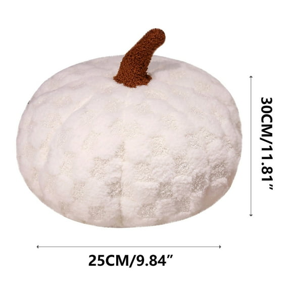 ChicYu Stuffed Pillow Fluffy Plushs 3D Shaped Decoration Fall Thanksgiving Cushion Pillow Soft Cute Throw for Sofa Couch Supplies