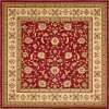 thumbnail image 2 of Rugs.com Aditi Collection Rug – 10 Ft Square Red Low Rug Perfect For Living Rooms, Kitchens, Entryways, 2 of 9
