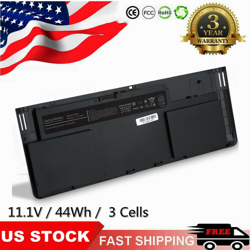 Batterie 4000mAh Pour HP EliteBook Revolve 810 G1 - Référence 698943-001 (D7P60AW) - Universelle