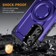 thumbnail image 6 of ELEHOLD for Samsung Galaxy A15 Case, Compatible with Mag safe Accessories, Strong Magnetic Military-Grade Drop Protection Invisible Kickstand Shockproof Protective Phone Case,Purple, 6 of 7