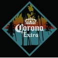 thumbnail image 2 of Corona Extra Logo Men's Charcoal Heather T-Shirt-XL, 2 of 4