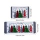thumbnail image 2 of Decoraciones navideñas, 2 alfombras y tapetes de cocina navideños para el suelo, antideslizantes, decoración navideña, juego de tapetes de cocina, decoración navideña, 40 x 60 cm + 40 x 120 cm, tapete, 2 of 5