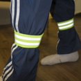 thumbnail image 3 of Reflective Bands for Arm, Ankle, Leg and Wrist. High Visibility Reflective Gear for Running, Night Walking and Cycling. Safety Reflector Straps. Very Large Reflective Surface Area - Green, 3 of 5