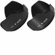 Acuvar 55mm and 58mm Digital Tulip Flower Lens Hood for Nikon D3500, D5600, D3400 DSLR Camera with Nikon 18-55mm f/3.5-5.6G VR AF-P DX and Nikon 70-300mm f/4.5-6.3G ED