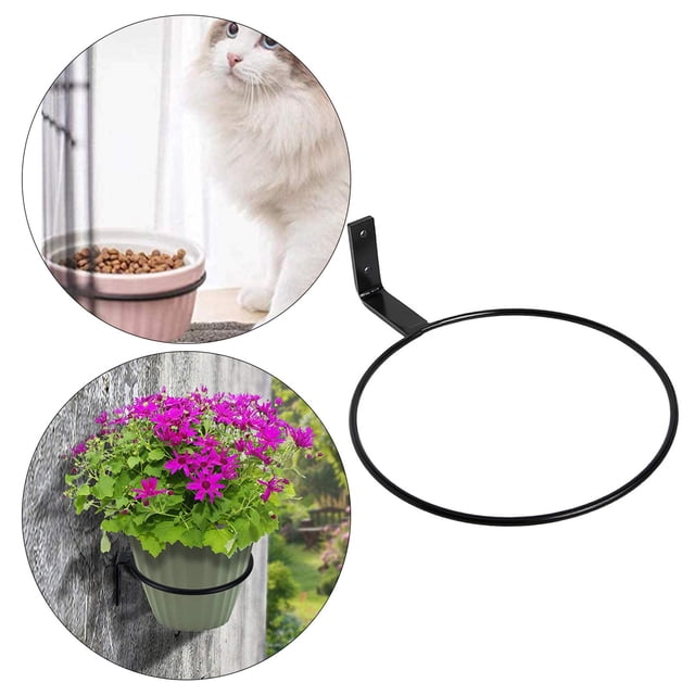 Anillos de Soporte de plantas DYNWAVEMX Colgador de maceta de pared