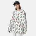 thumbnail image 5 of Haiem Milk Tea UPF 50+ Fishing Shirts for Men Long Sleeve UV Sun Protection Hoodie Non-Mask Outdoor Hiking Shirts, 5 of 9
