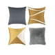 thumbnail image 1 of Set de 4 Cojines Decorativos Coprire 45 x 45 cm Dorado, 1 of 6