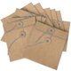 thumbnail image 1 of Pack Of 10 Brown Cardboard Cd Envelope Pouches, 1 of 3