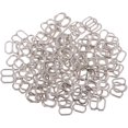 thumbnail image 3 of Qucyy 100pcs Silver Metal Bra Band Rings/Sliders/Hooks Underwear Adjusters for Crafts Sliders 6mm Pieces Silver Metal Bra Band Rings Size mm Hooks Underwear Adjusters for Crafts Sewing Buttons, 3 of 4