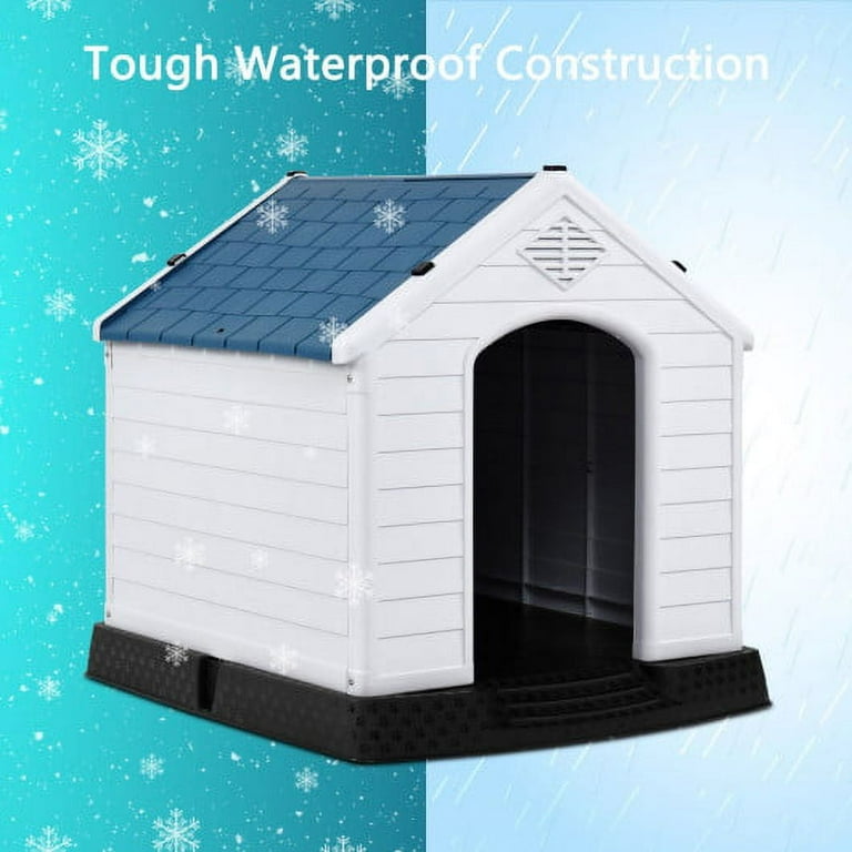 Plastic dog outlet house walmart