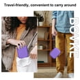 thumbnail image 6 of BOVKE Carrying Case for Bitzee Interactive Toy Digital Pet and Case, Hard Travel Storage Holder Fits Bitzee Virtual Electronic Pets Kids Toys, Extra Space for Manual, Batteries, Purple+Purple, 6 of 7