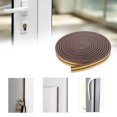 thumbnail image 1 of Window 5 Meters 9x6mm Self Adhesive Door Window Sound Insulation Sealing Strip Rubber Seal, 1 of 8
