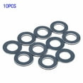 thumbnail image 6 of 10pcs Engine Oil Drain Plug Seal Washer Gasket Rings 90430-12031 For TOYOTA, 6 of 6