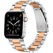 Joyozy Compatible with Apple Watch Bands 38mm 40mm 42mm 44mm, Stainless Steel Metal Band for Apple iWatch Series 6