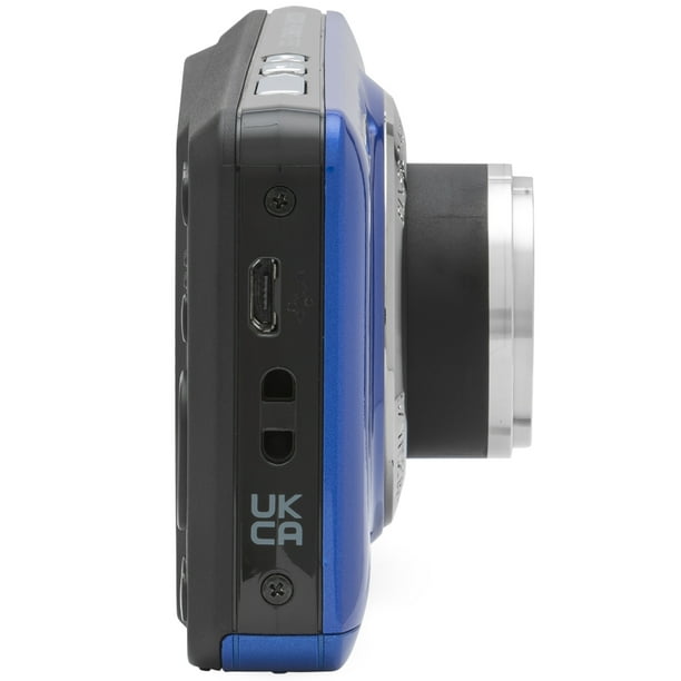 Kodak FZ55 Digital Camera, 1080p HD Video, Blue Bundle with