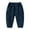 a-Navy, variant on PINQI Baby Running Leggings Toddler Boys' Solid Color Mid Waist Elastic Waistband Leggings Work Pants with Pockets Casual Outfits(b-Navy,18-24 Months)