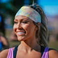 thumbnail image 6 of Suddora Non Slip 3.5" Tapered Twist Tie-Dye Headband - Fashion, Summer, Beach, Outdoor and Sports, 6 of 6