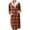 029_Brick Red, variant on MEICHEN Bath Robes for Women Fashion Hooded Fleece Robe Soft Warm Bathrobe Cute Striped Plush Loungewear with Pockets Women's Essentials Summer Sleepwear
