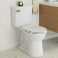 thumbnail image 4 of American Standard Vormax Tall Height 2-Piece 1.28 GPF Single Flush Elongated Toilet in White, Seat Not Included, 4 of 8