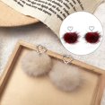 thumbnail image 3 of Guardurnaity Pendientes colgantes, accesorios populares, pendientes para mujer, decoraciones elegantes para mujer, diario, pendientes, suministro de boda Ropa, zapatos y accesorios Miscelánea Guardurnaity AP010348-01B, 3 of 6