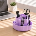 thumbnail image 4 of Multi Functional Rotating Pen Container Student Creatives Pen Container Office Desktop Storage Box Pen Container and Note Tray Makeup Brush Storage Box, 4 of 7