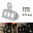 thumbnail image 2 of Huhudde Motorbike License Plate Bracket Licence Plate Side Mount Universal Plate Bracket, 2 of 6